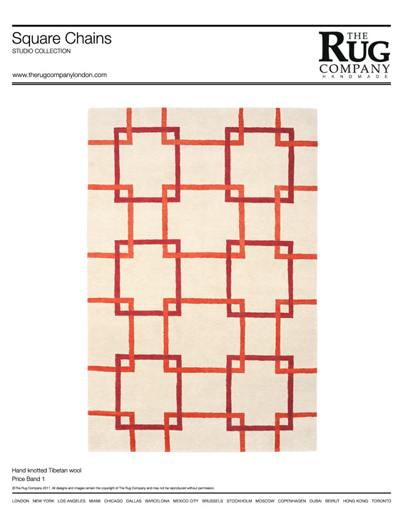 Square Chains at The Rug Company